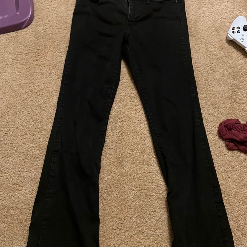 Size  12 boot cut black jeans